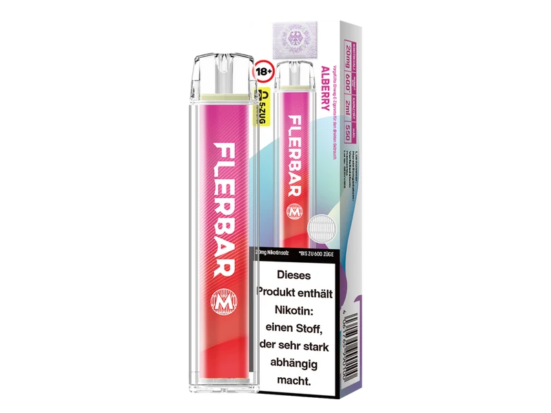 Flerbar - M - Einweg E-Zigarette (Nikotin)