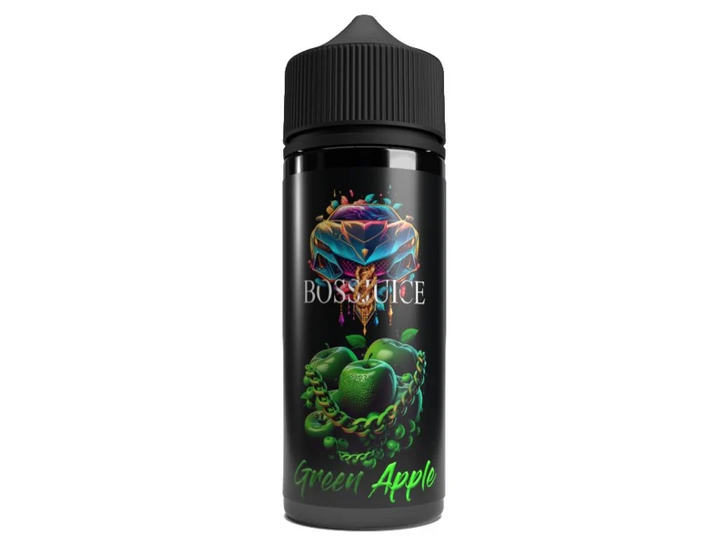Boss Juice - Green Apple - Longfill Aroma 10ml (120ml Flasche)