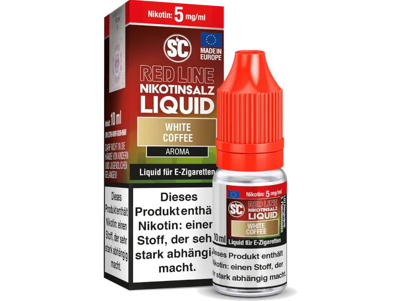 SC Red Line White Coffee Nikotinsalz Liquid