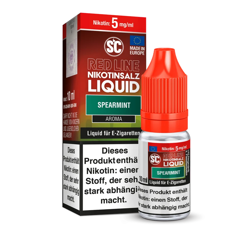 SC Red Line Spearmint Nikotinsalz Liquid