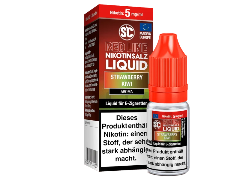 SC Red Line Strawberry Kiwi Nikotinsalz Liquid