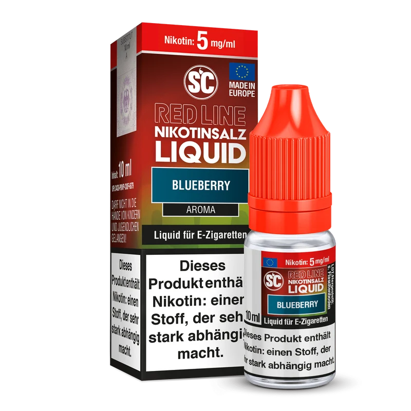 SC Red Line Blueberry Nikotinsalz Liquid