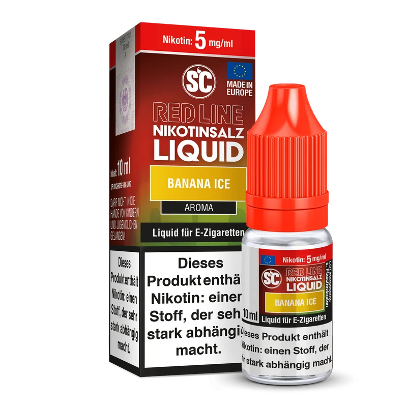 SC Red Line Banana Ice Nikotinsalz Liquid