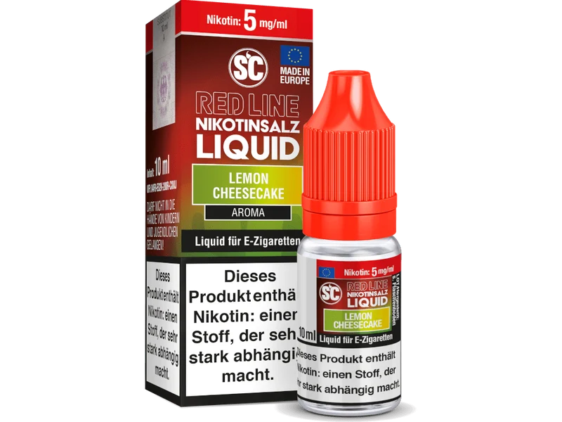 SC Red Line Lemon Cheesecake Nikotinsalz Liquid