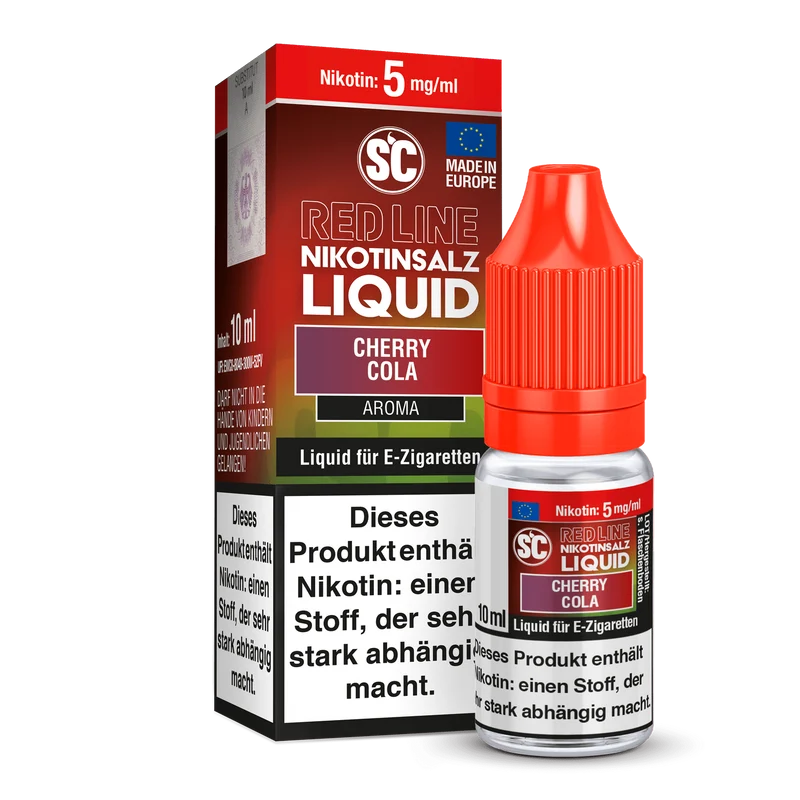 SC Red Line Cherry Cola Nikotinsalz Liquid