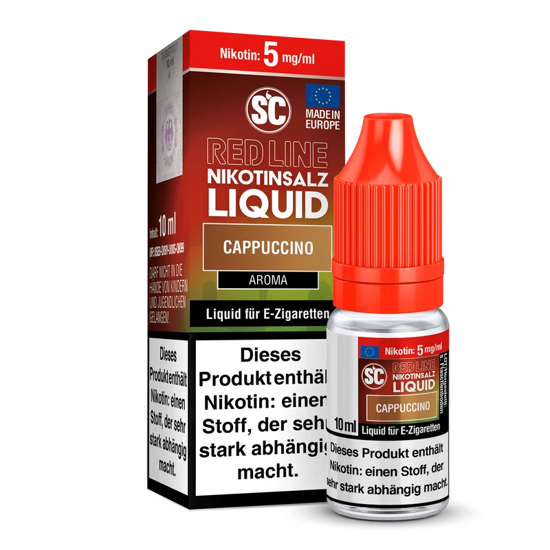 SC Red Line Cappuccino Nikotinsalz Liquid