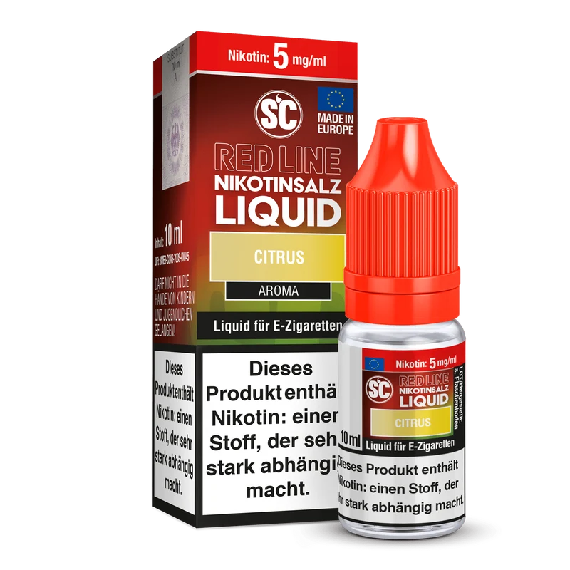 SC Red Line Citrus Nikotinsalz Liquid