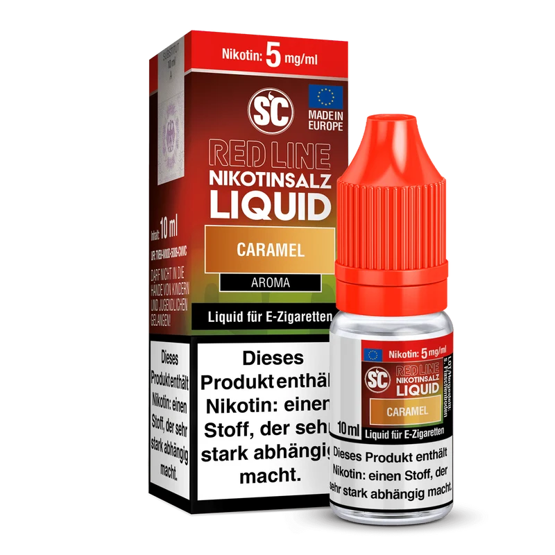 SC Red Line Caramel Nikotinsalz Liquid