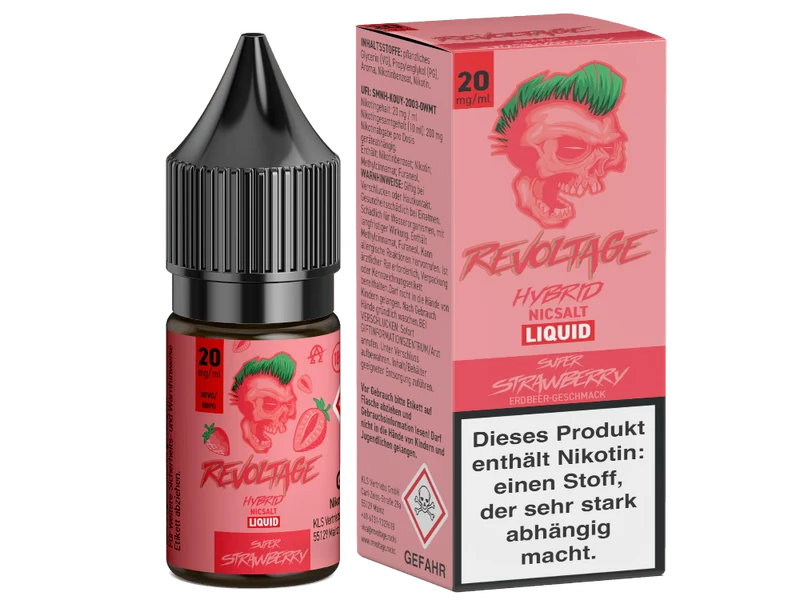 Revoltage Super Strawberry Hybrid Nikotinsalz Liquid