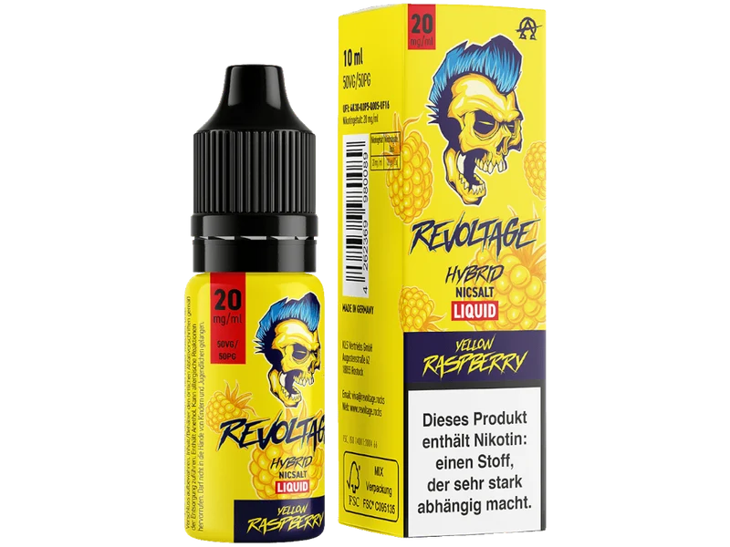 Revoltage Yellow Raspberry Hybrid Nikotinsalz Liquid