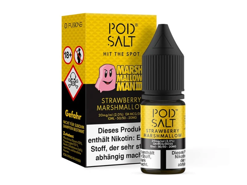 Pod Salt Fusion - Marshmallow Man 3 - 10ml Fertigliquid (Nikotinsalz)