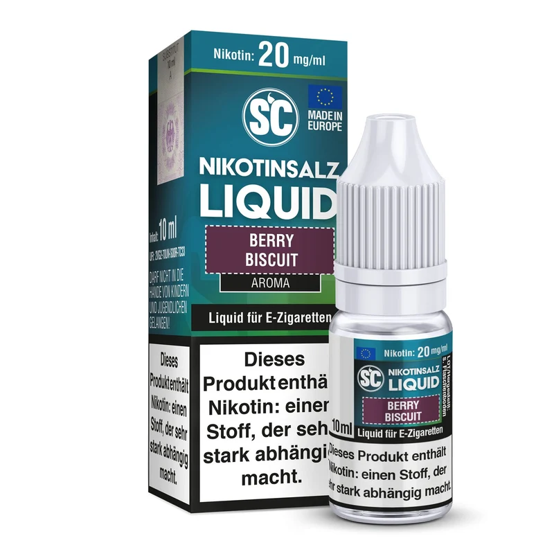 SC - Berry Biscuit - 10ml Fertigliquid (Nikotinsalz)