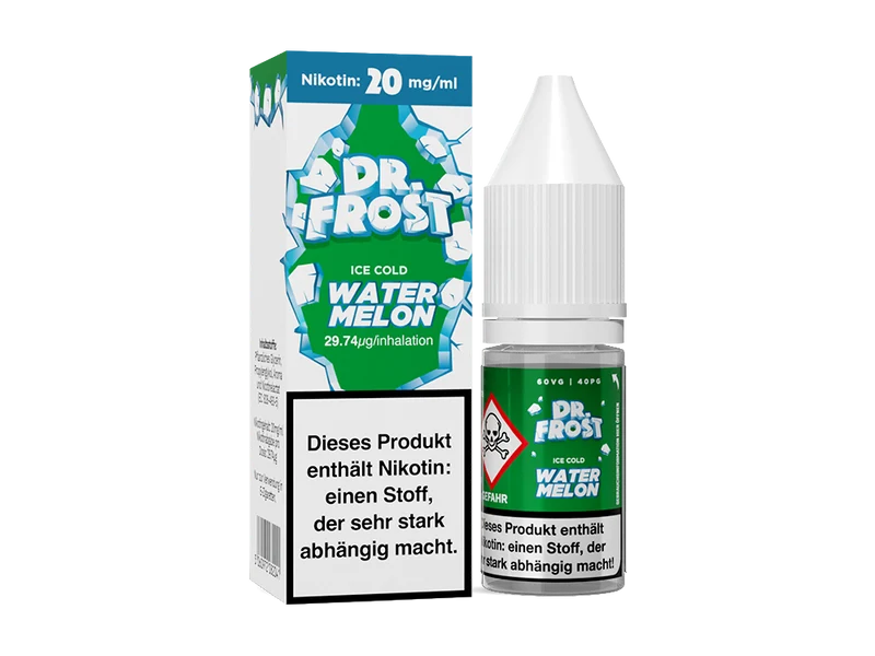 Dr. Frost Ice Cold - Watermelon - 10ml Fertigliquid (Nikotinsalz)