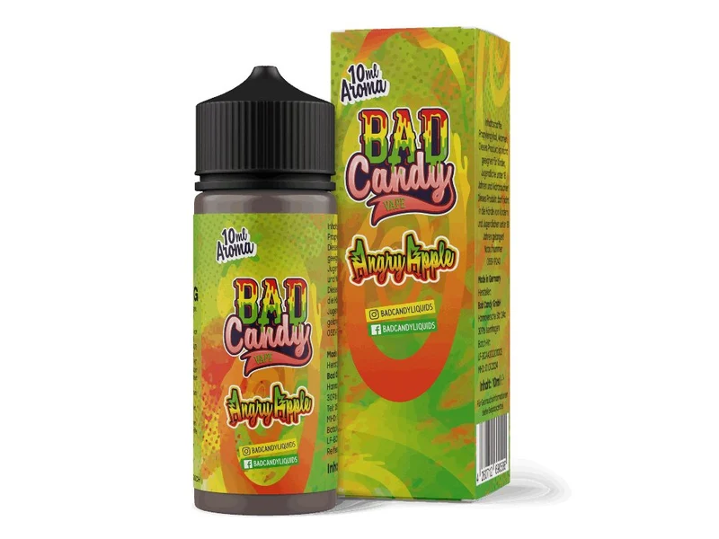 Bad Candy Liquids - Angry Apple - Longfill Aroma 10ml (120ml Flasche)