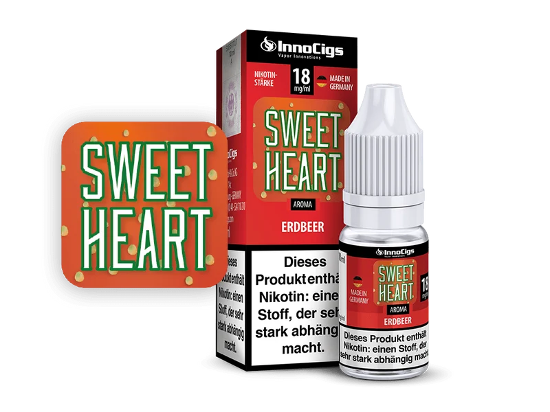 InnoCigs Sweetheart Erdbeer Aroma Liquid