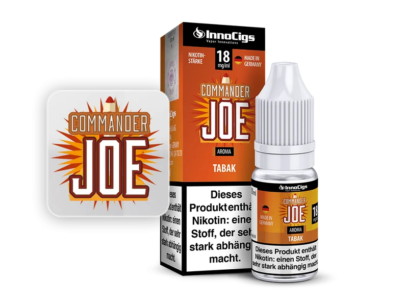 InnoCigs Commander Joe Tabak Aroma Liquid