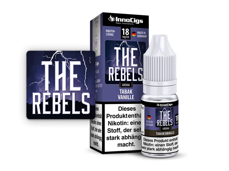InnoCigs The Rebels Tabak Vanille Aroma Liquid