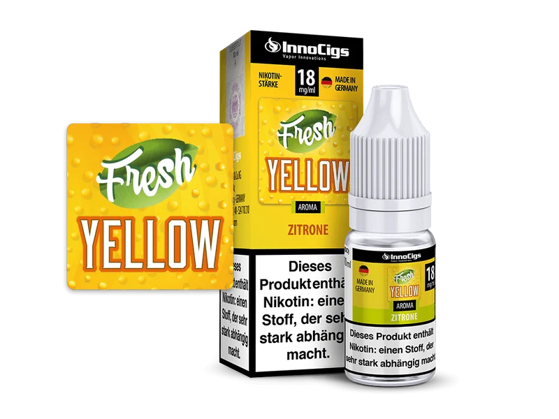 InnoCigs Fresh Yellow Zitrone Aroma Liquid