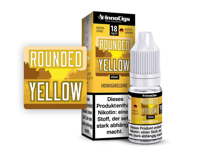 InnoCigs Rounded Yellow Honigmelone Aroma Liquid