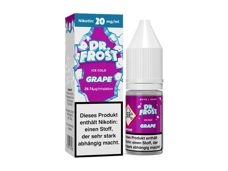 Dr. Frost Grape Ice Nikotinsalz Liquid