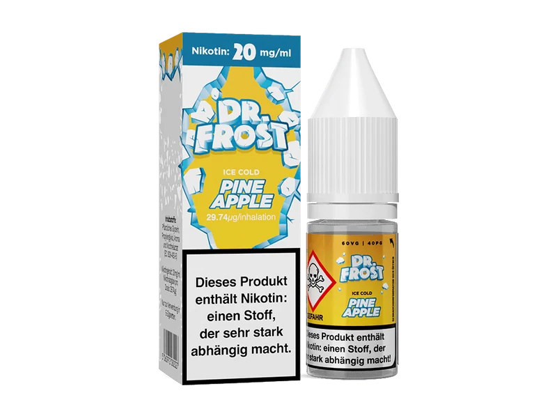 Dr. Frost Pineapple Ice Nikotinsalz Liquid