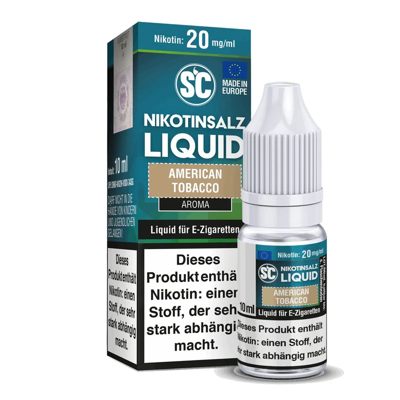 SC - American Tobacco - 10ml Fertigliquid (Nikotinsalz)