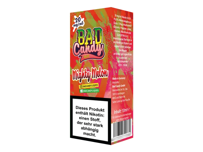 Bad Candy Mighty Melon Nikotinsalz Liquid