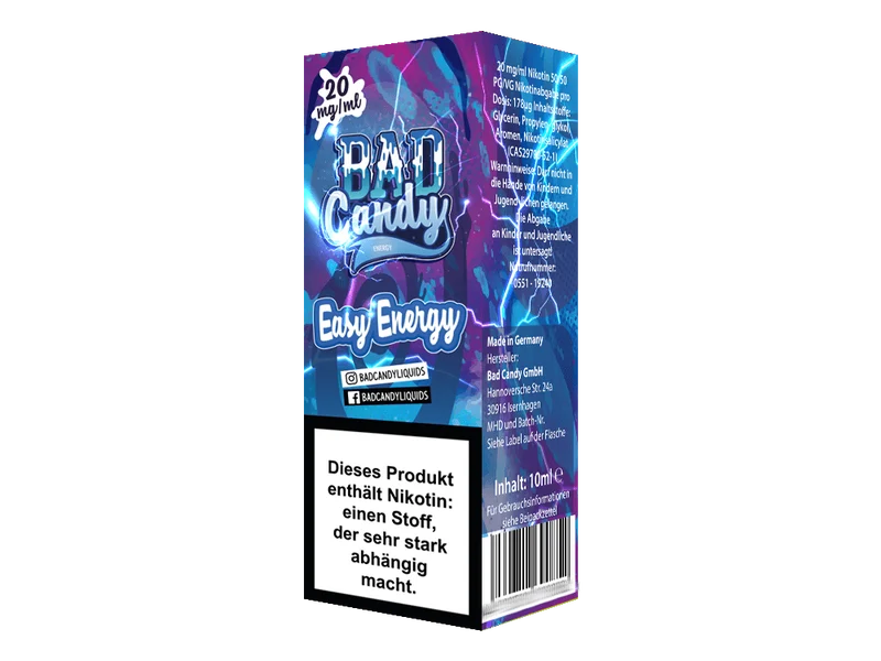 Bad Candy Easy Energy Nikotinsalz Liquid