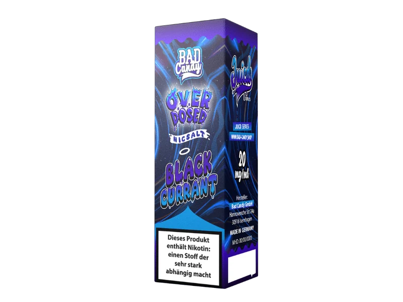 Bad Candy Juicd Blackcurrant Nikotinsalz Liquid