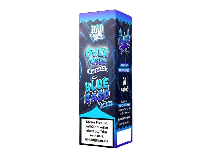 Bad Candy Juicd Blue Rasp Nikotinsalz Liquid