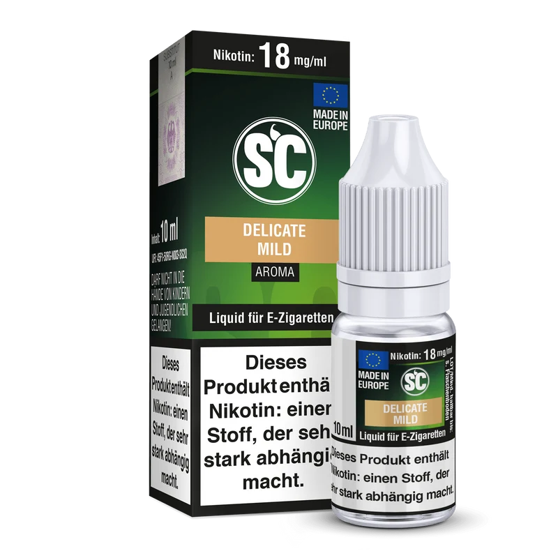 SC Delicate Mild Tabak Liquid