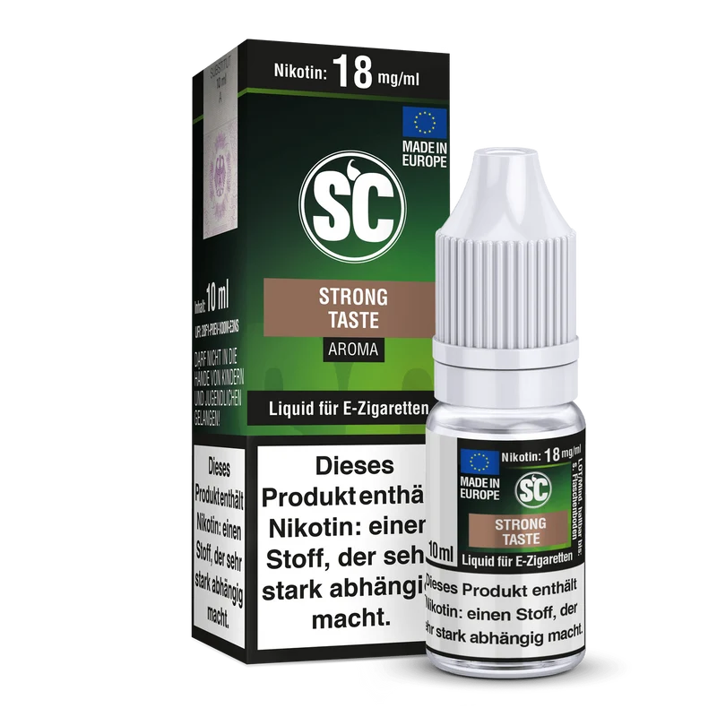 SC Strong Taste Tabak Liquid