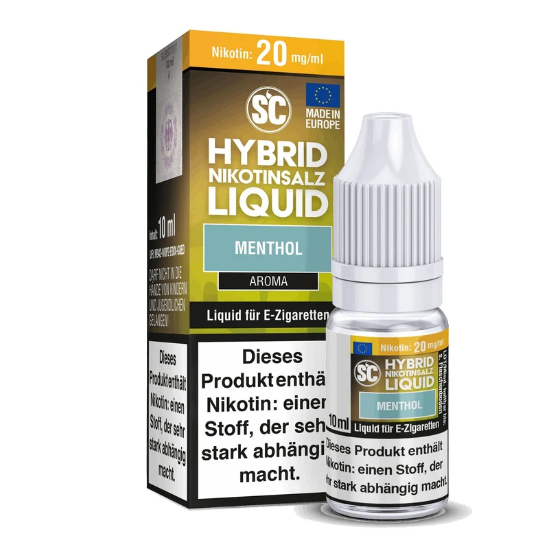 SC - Menthol - 10ml Fertigliquid (Hybrid Nikotinsalz)