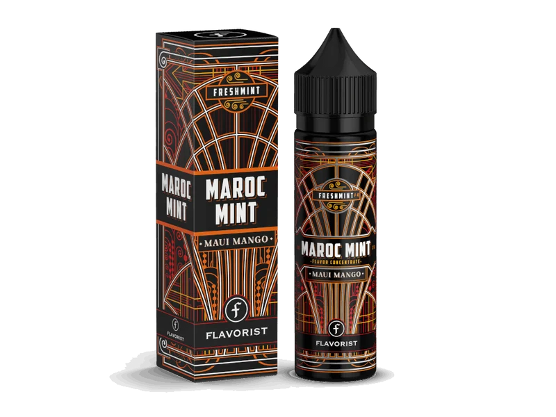 Flavorist - Maroc Mint - Maui Mango - Longfill Aroma 10ml (60ml Flasche)