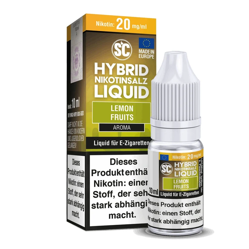 SC - Lemon Fruits - 10ml Fertigliquid (Hybrid Nikotinsalz)