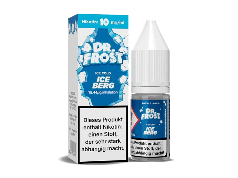 Dr. Frost Ice Cold - Iceberg - 10ml Fertigliquid (Nikotinsalz)