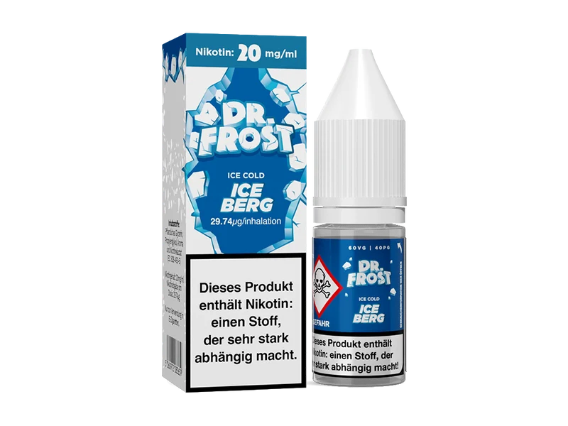 Dr. Frost Ice Cold - Iceberg - 10ml Fertigliquid (Nikotinsalz)