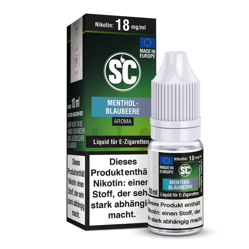 SC Menthol-Blaubeere Liquid