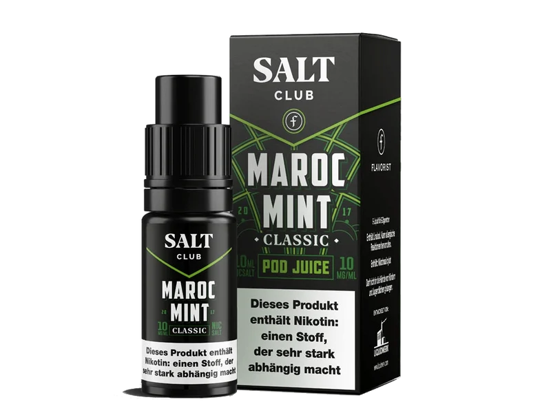 Salt Club Flavorist Maroc Mint Classic Nikotinsalz Liquid