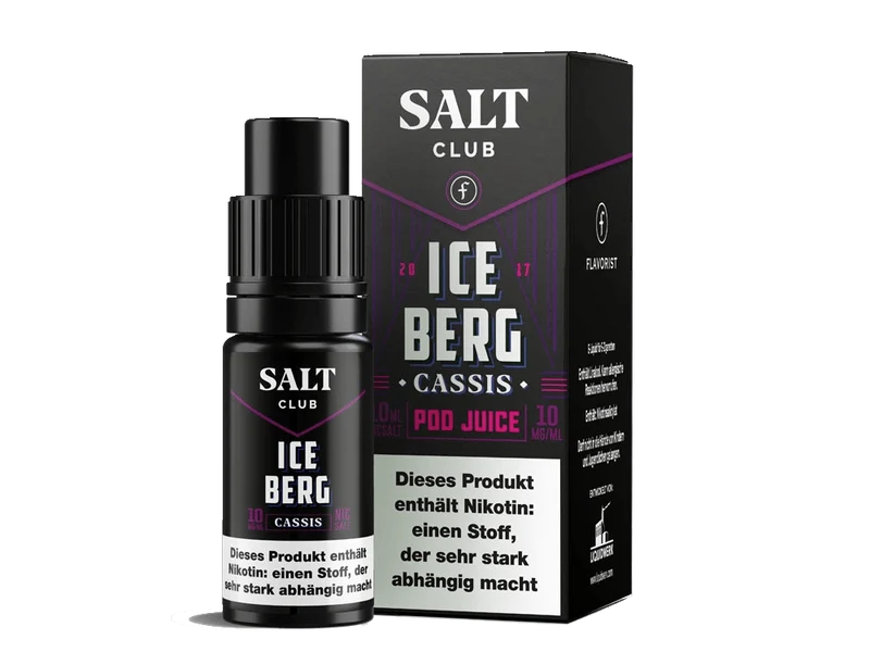 Salt Club Flavorist Iceberg Cassis Nikotinsalz Liquid