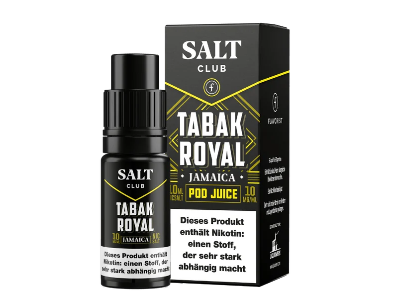 Salt Club Flavorist Tabak Royal Jamaica Nikotinsalz Liquid