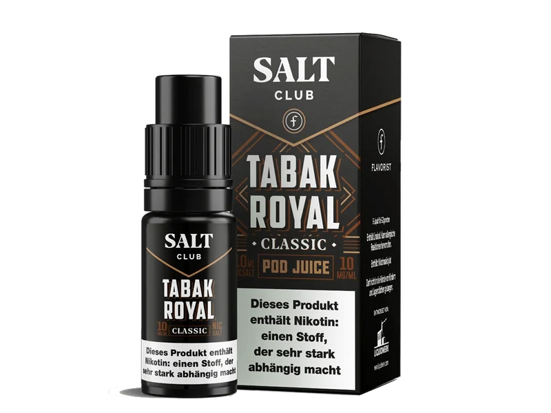 Salt Club Flavorist Tabak Royal Classic Nikotinsalz Liquid