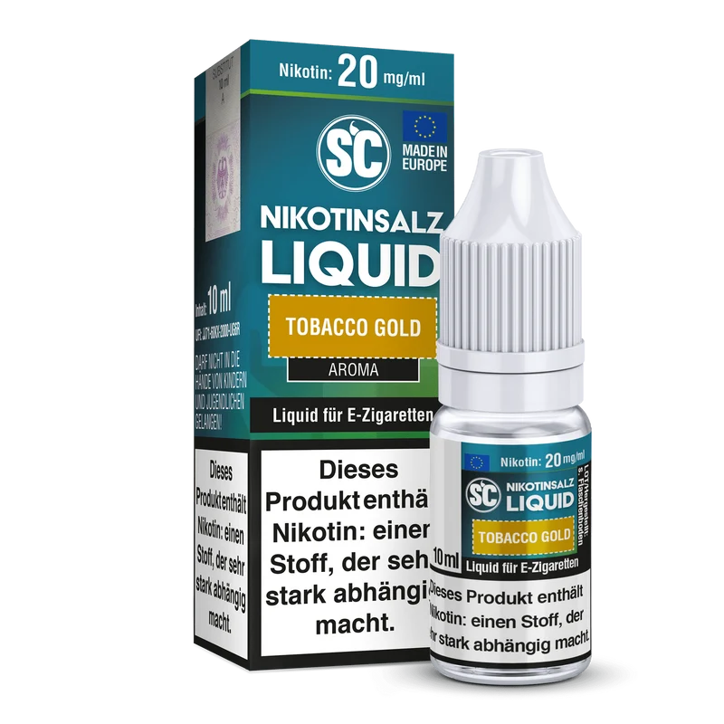 SC Tobacco Gold Nikotinsalz Liquid