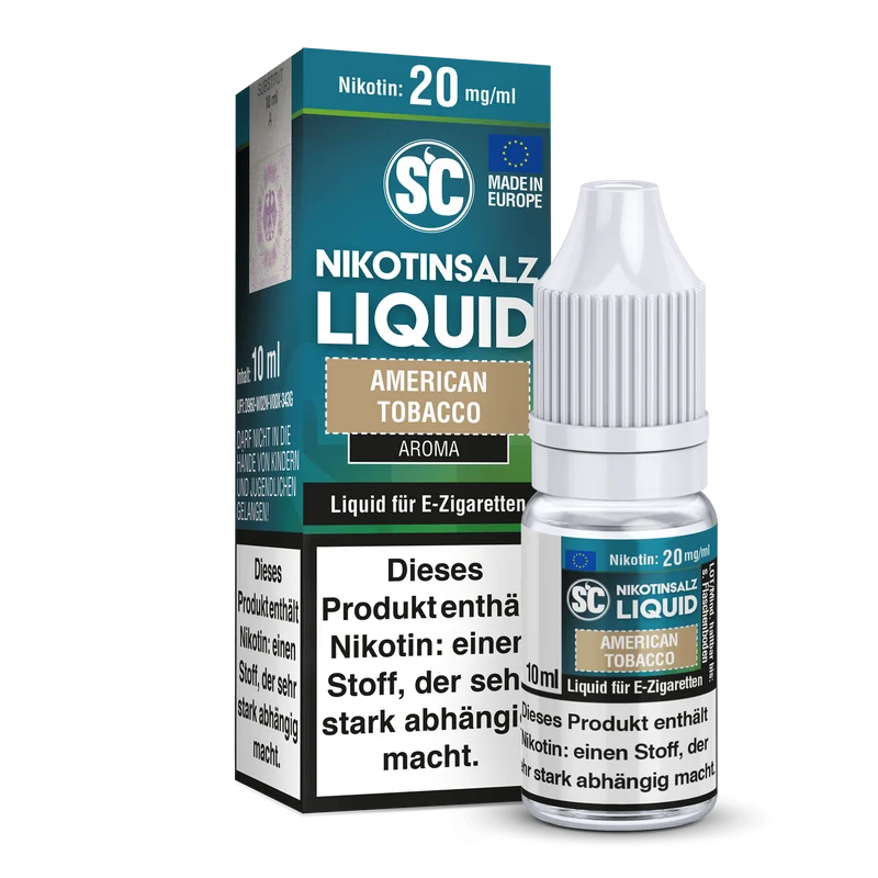 SC American Tobacco Nikotinsalz Liquid