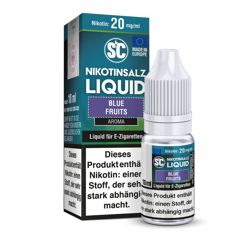SC Blue Fruits Nikotinsalz Liquid