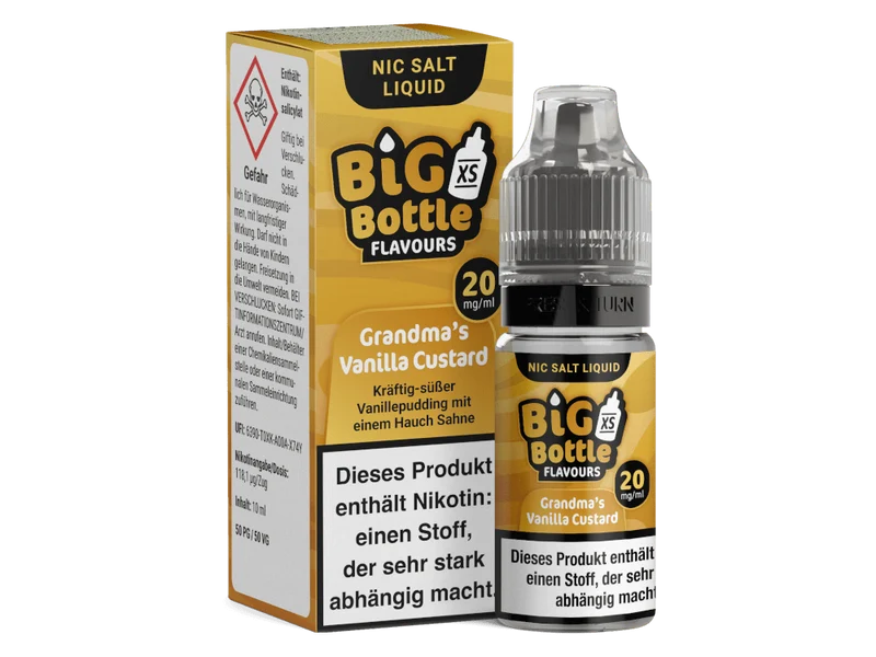 Big Bottle Grandma's Vanilla Custard Nikotinsalz Liquid
