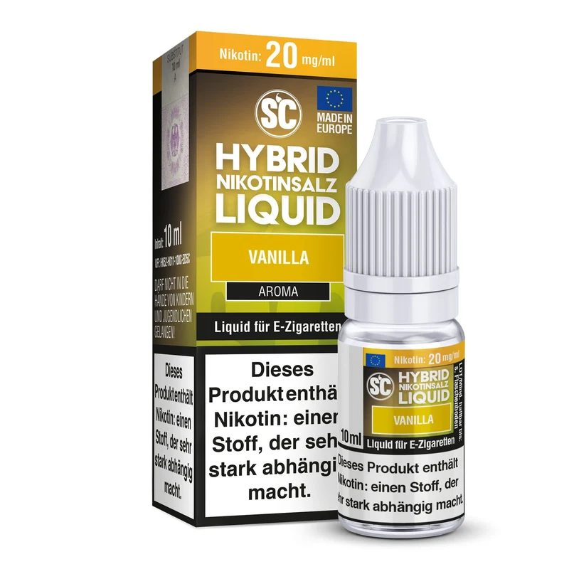 SC - Vanilla - 10ml Fertigliquid (Hybrid Nikotinsalz)