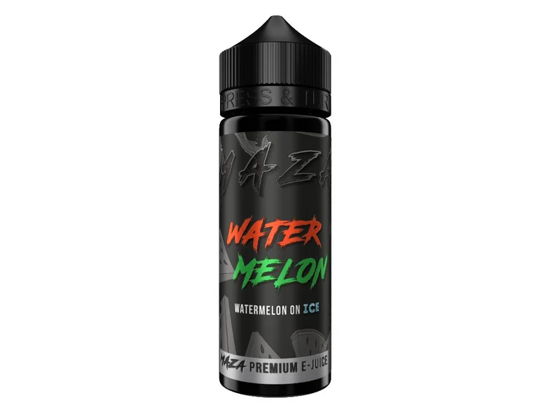 MaZa - Watermelon Ice - Longfill Aroma 10ml (120ml Flasche)