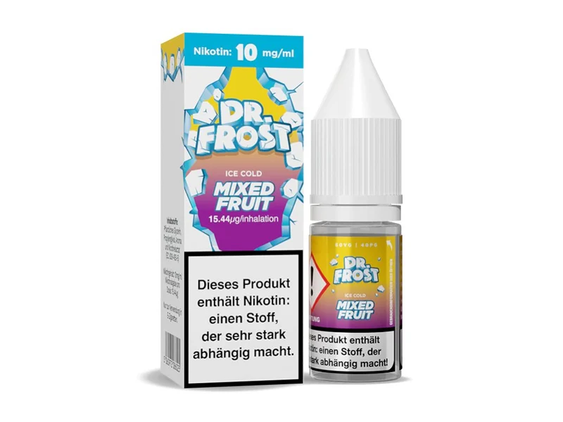 Dr. Frost Ice Cold - Mixed Fruit - 10ml Fertigliquid (Nikotinsalz)