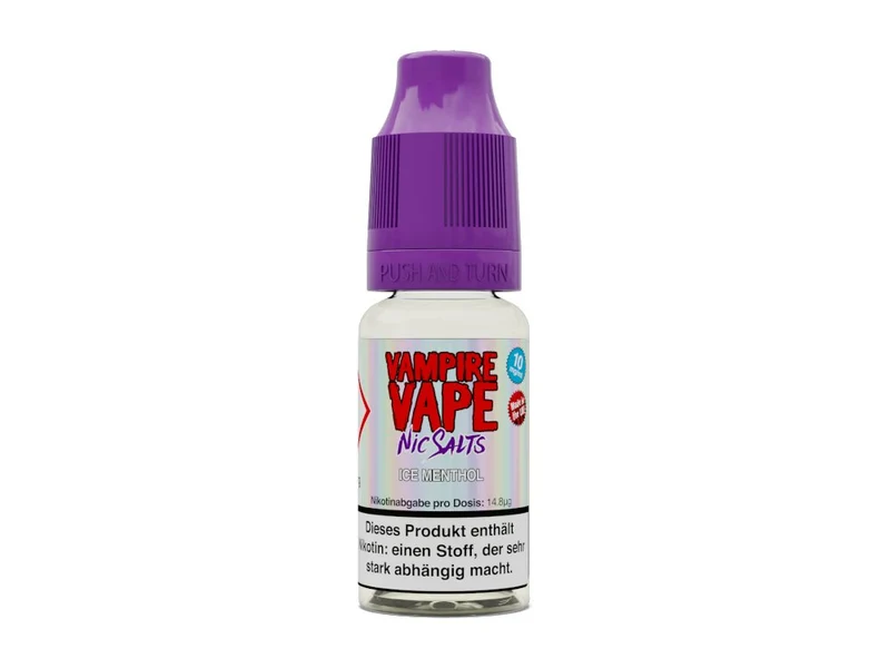 Vampire Vape - Ice Menthol - 10ml Fertigliquid (Nikotinsalz)
